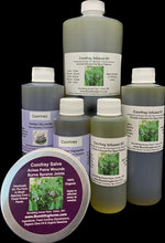 Load image into Gallery viewer, Comfrey Herbal Organic Oil, Concentrated, Fresh Plants, Small Batches